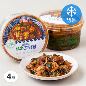 연안식당 부추꼬막장 (냉동), 150g, 4개