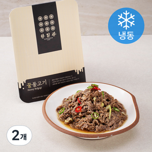 한일관 꿀불고기 (냉동), 500g, 2개