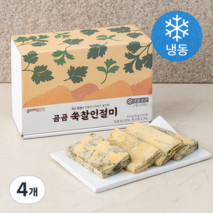 곰곰 쑥찰인절미 (냉동), 675g, 4개