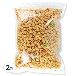 칼라마카 마카로니 뻥튀기, 500g, 2개