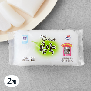 대림선 사조 곤약, 250g, 2개