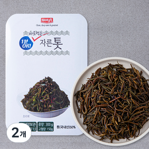 나무새 자른 톳, 300g, 2개