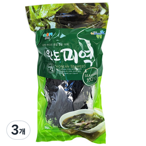 완도맘 완도 건미역, 100g, 3개