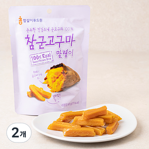 참군고구마말랭이, 60g, 2개