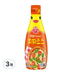 오뚜기 맛있는 피자소스, 3개, 175g