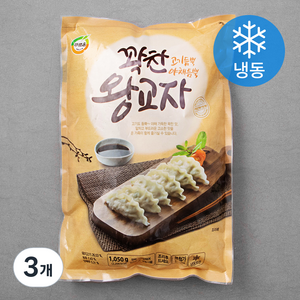 푸르온 꽉찬왕교자 (냉동), 1050g, 3개