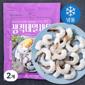 살맛나요 생칵테일새우 특대 (냉동), 300g (16~21미), 2개