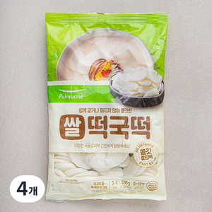 풀무원 쌀 떡국떡, 500g, 4개