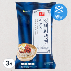 올면 속초식 명태회냉면 2인분 (냉동), 1.12kg, 3개