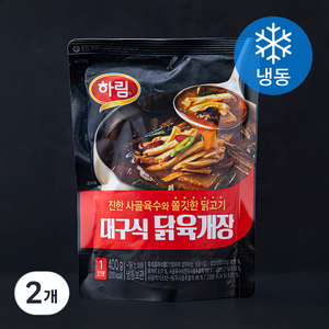 하림 대구식 닭육개장 (냉동), 400g, 2개