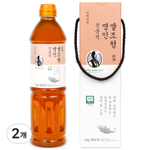 강봉석 명인 쌀조청, 1.2kg, 2개