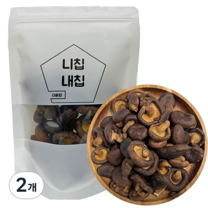 니칩내칩 통 표고버섯칩, 100g, 2개