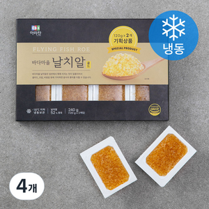 골드 바다마을 날치알 (냉동), 120g, 4개