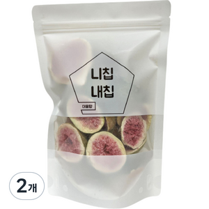 니칩내칩 동결건조 무화과칩, 60g, 2개