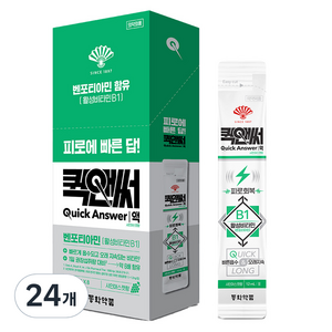 동화약품 퀵앤써액 샤인머스캣향, 12ml, 24개