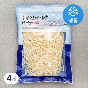 주문진어시장건어물 백진미 오징어채 (냉동), 4개, 400g