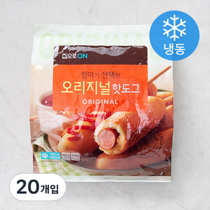 집으로ON 오리지널 핫도그 (냉동), 750g, 2개