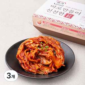 종가 김치공방 보쌈김치, 500g, 3개