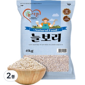 농사꾼 늘보리쌀, 4kg, 2개