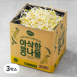 맑은물에 아삭한 콩나물, 3.5kg, 3박스