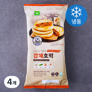 사옹원 잡채호떡 (냉동), 400g, 4개