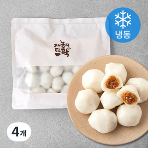 자농의뜨락 흰송편 (냉동), 320g, 4개