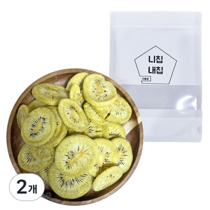 바삭하고 맛있는 건조 키위칩, 60g, 2개