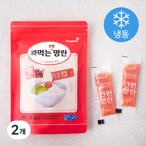 동원산업 짜먹는 간편명란 (냉동), 300g, 2개