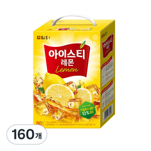 담터 아이스티 레몬, 14g, 80개입, 2개