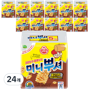 오뚜기 미니뿌셔 불고기맛 멀티팩, 275g, 24개