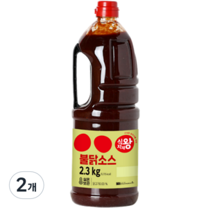 식자재왕 불닭소스, 2개, 2.3kg