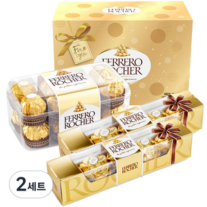 페레로로쉐 초콜릿 16p 204g + 5p 62.5g x 2개 세트, 329g, 2세트