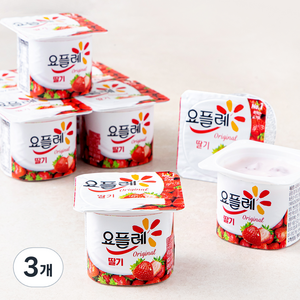 요플레 오리지널, 680g, 3개