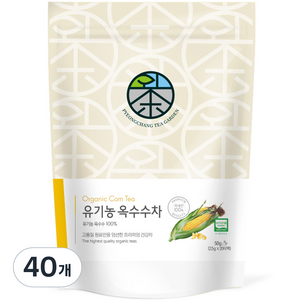 평창다원 유기농 옥수수차 티백, 2.5g, 20개입, 2개