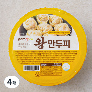 곰곰 왕만두피, 950g, 4개