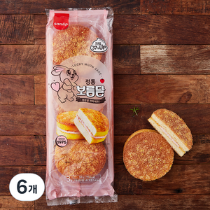 삼립 정통 보름달, 66g, 3개입, 6개