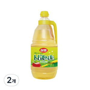 [삼화] 사과식초, 1.8L, 2개