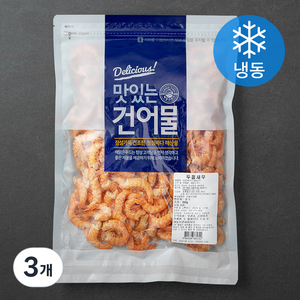 해맑은푸드 맛있는 건어물 두절새우 (냉동), 300g, 3개