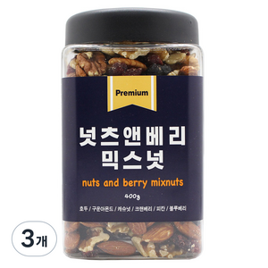 애드웰스 넛츠앤베리 믹스넛, 400g, 3개