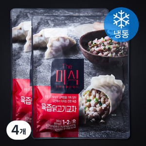 더미식 육즙 닭고기 교자 만두 (냉동), 350g, 4개