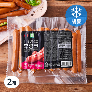 선진팜 The 맛있는 후랑크 소시지 (냉동), 540g, 2개