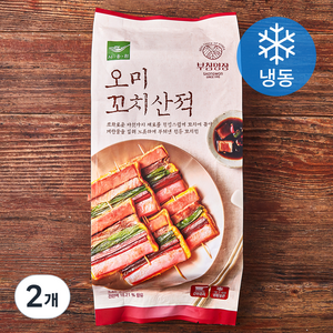 부침명장 사옹원 오미꼬치산적 (냉동), 340g, 2개