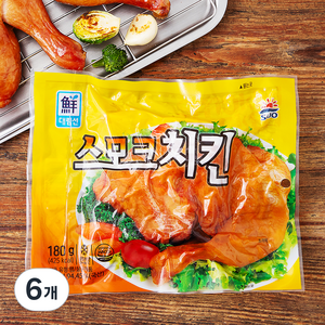 대림선 스모크치킨, 180g, 6개