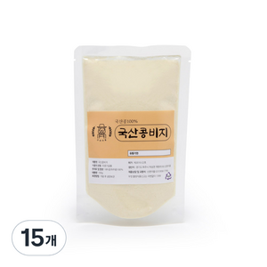 산촌마을 국산 콩비지 분말, 100g, 15개