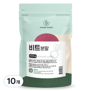 참굿즈 비트 분말, 500g, 10개