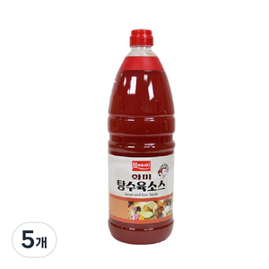 화미제당 탕수육 소스, 2kg, 5개