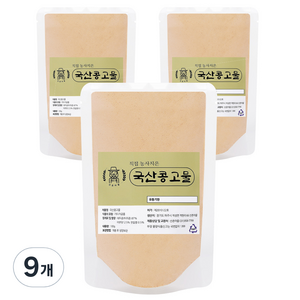 산촌마을 국산 콩고물, 100g, 9개