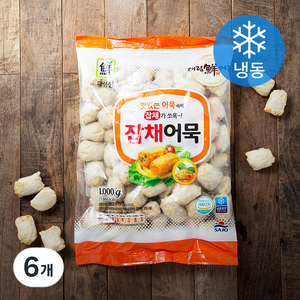 대림선 잡채 어묵 (냉동), 1kg, 6개