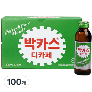 박카스 디카페액, 120ml, 100개