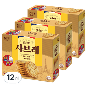 해태제과 사브레, 252g, 12개